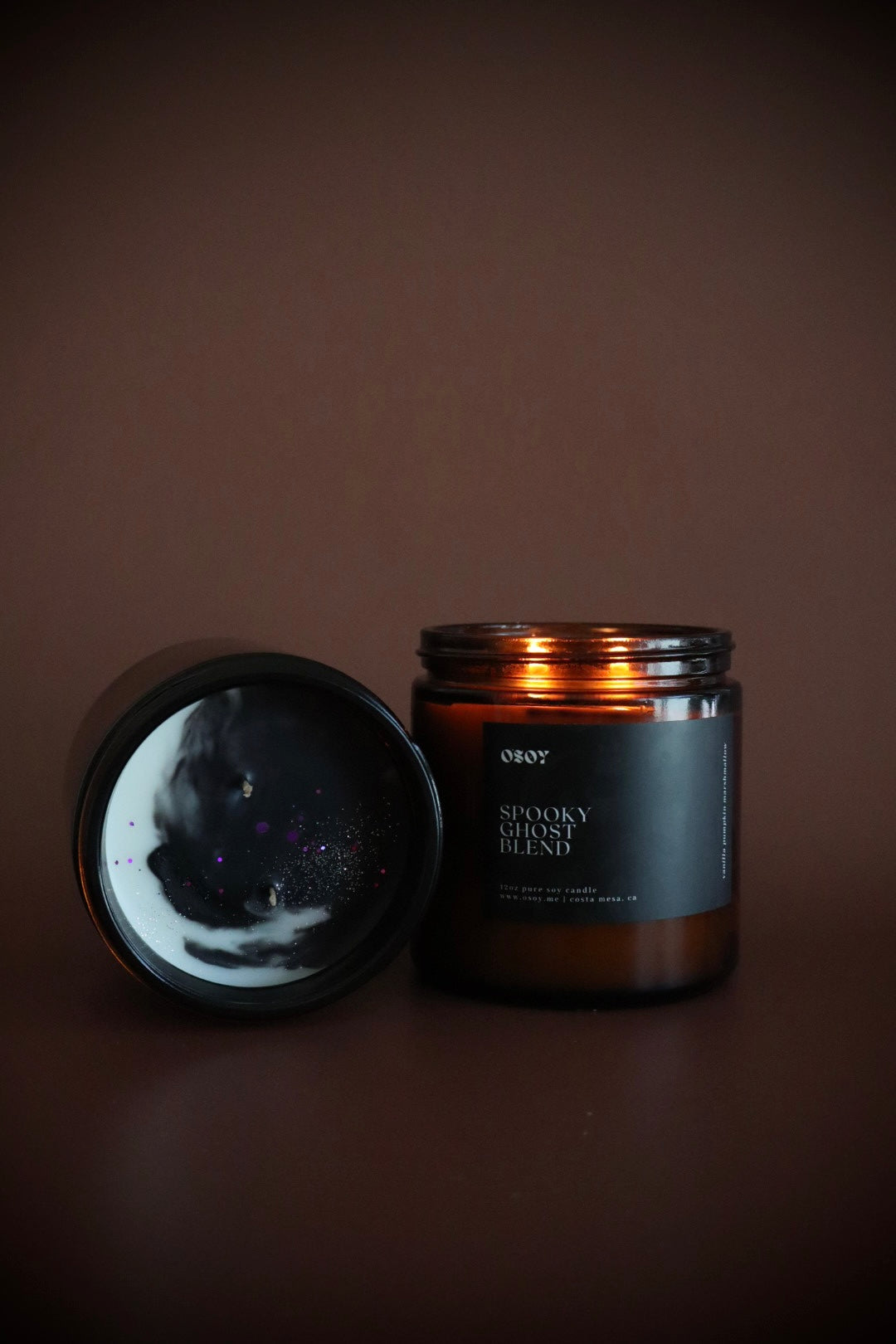 Spooky Ghost Blend- Halloween Soy Candles (7oz & 12oz)
