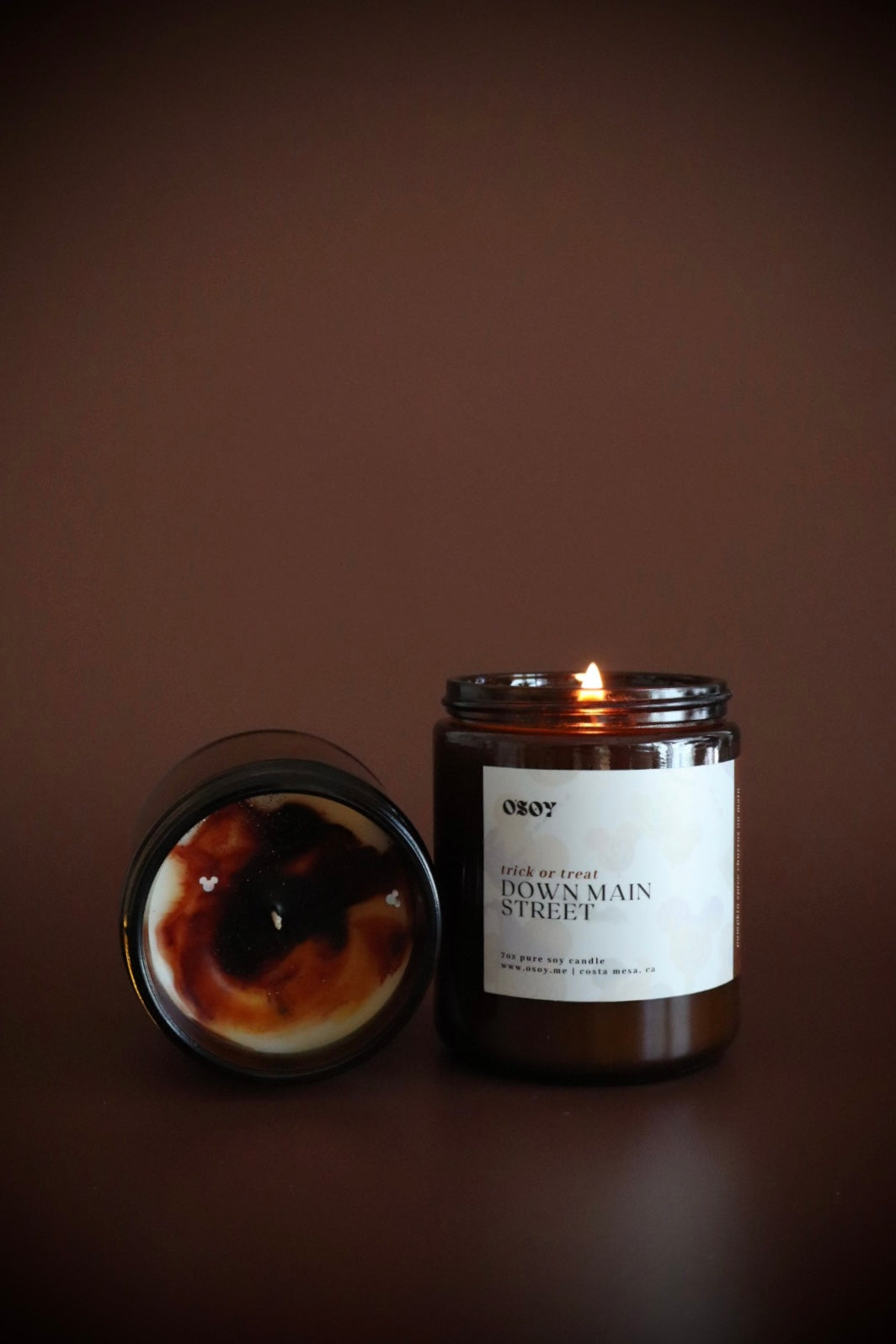 Trick or Treat Down Main Street- Halloween Soy Candles (7oz & 12oz)