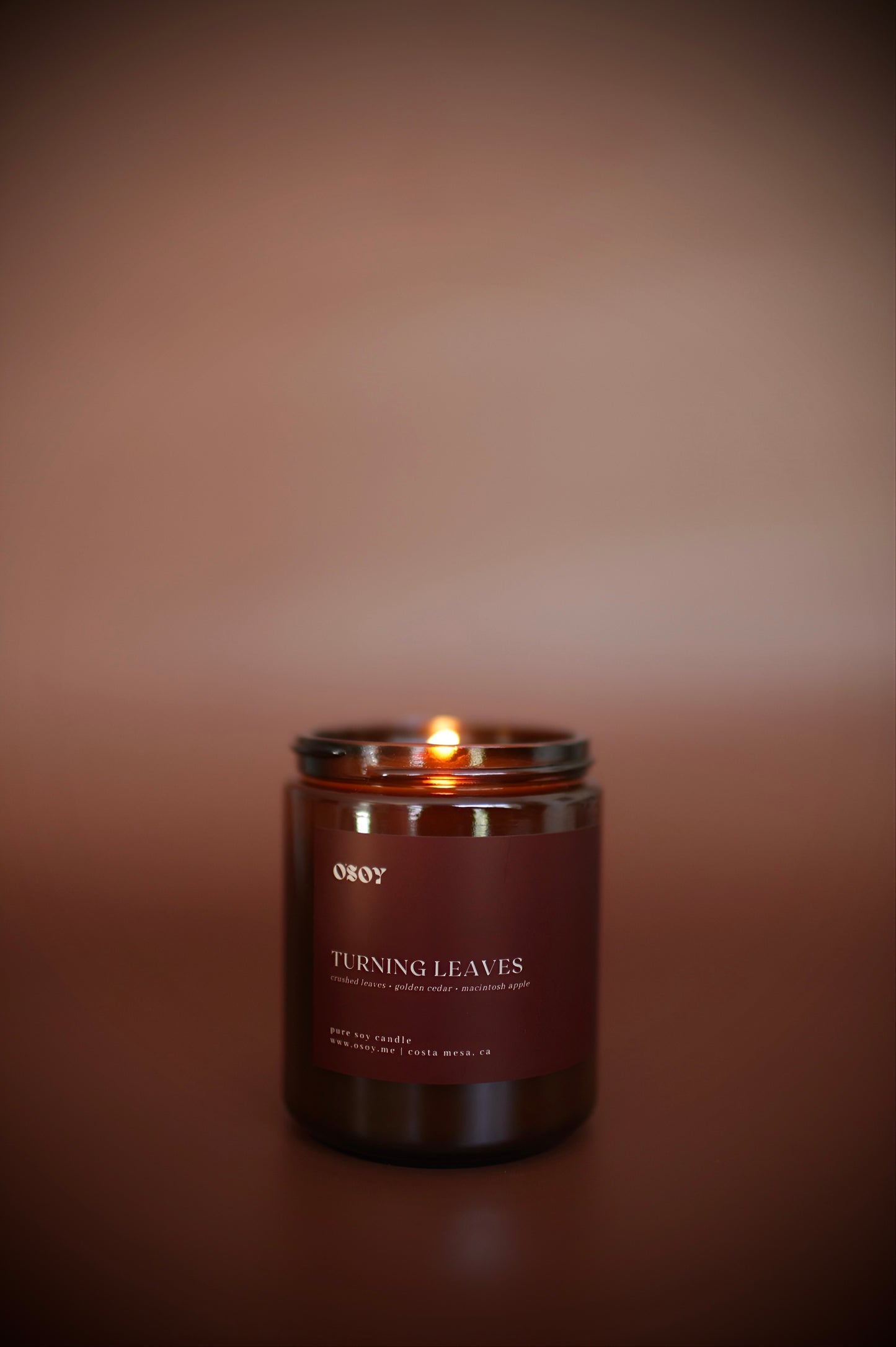 Turning Leaves- Soy Candles (7oz & 12oz)