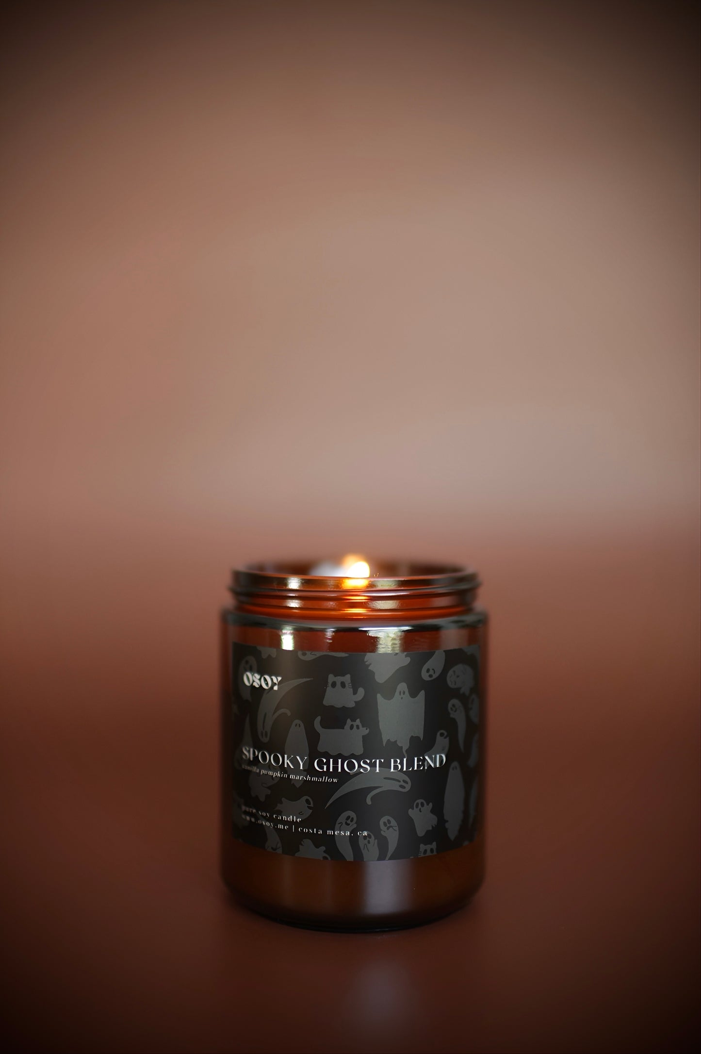 Spooky Ghost Blend- Halloween Soy Candles (7oz & 12oz)