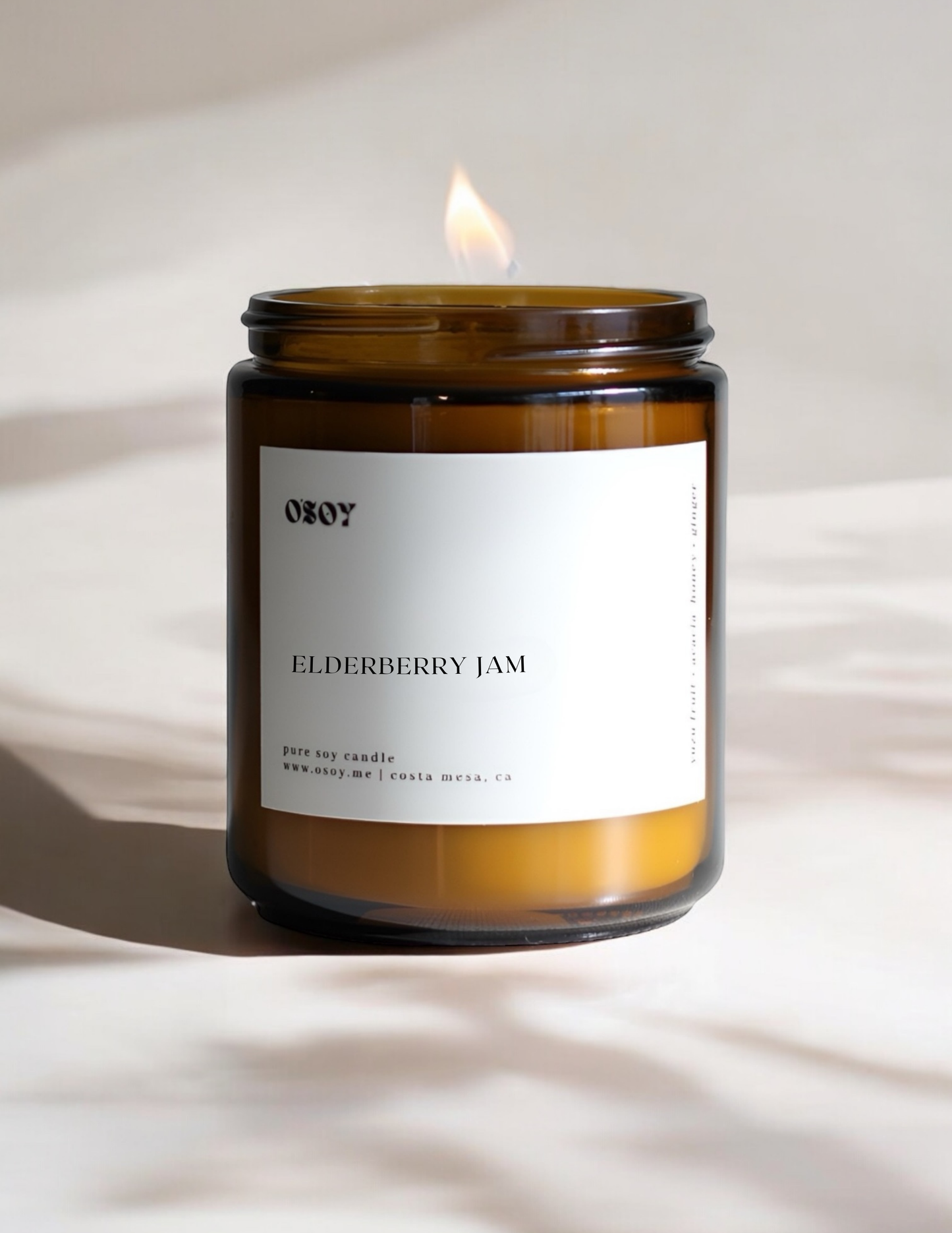 Elderberry Jam- Soy Candles (7oz & 12oz)