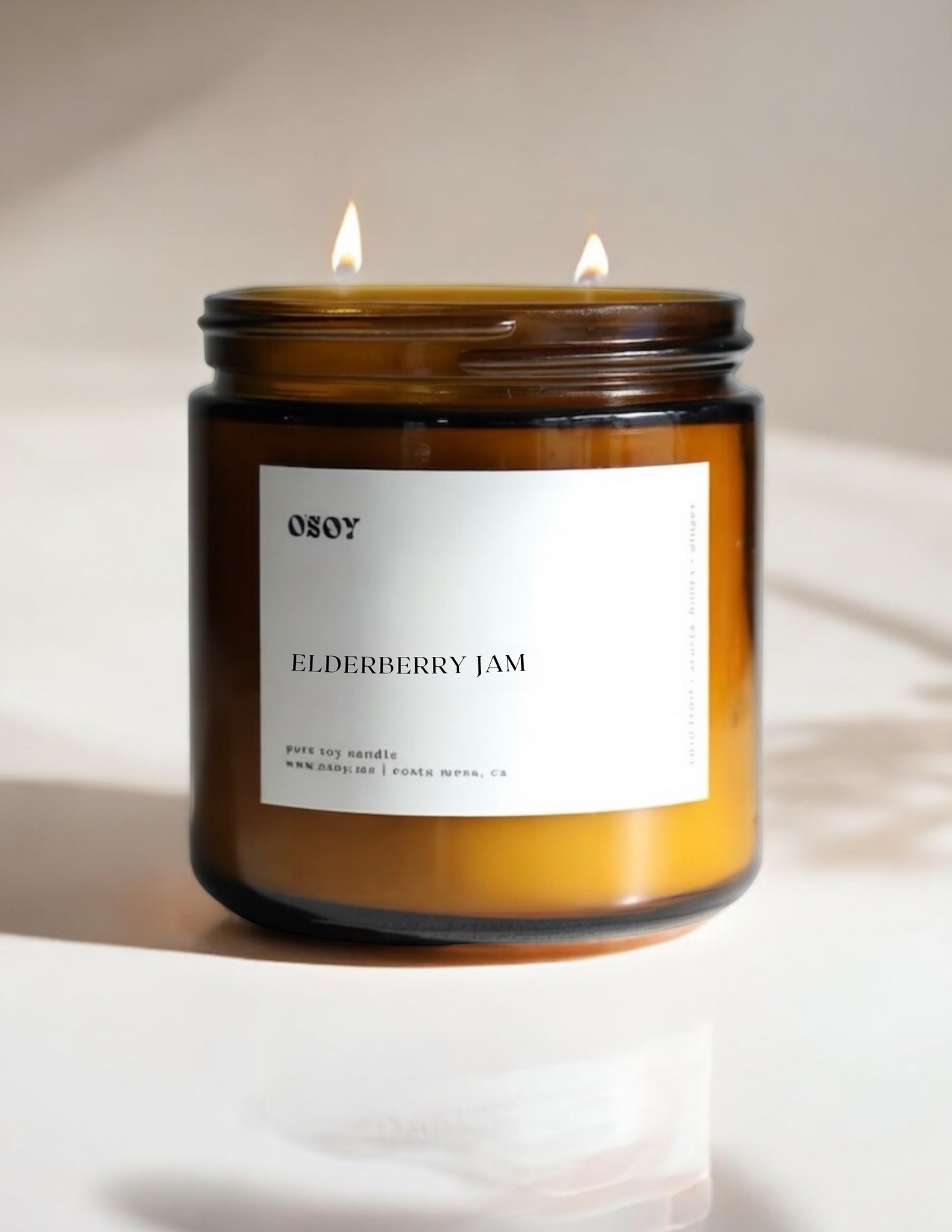 Elderberry Jam- Soy Candles (7oz & 12oz)