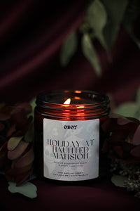 Holiday at Haunted Mansion (D-Land Park Inspired)- Large 14oz Soy Candle