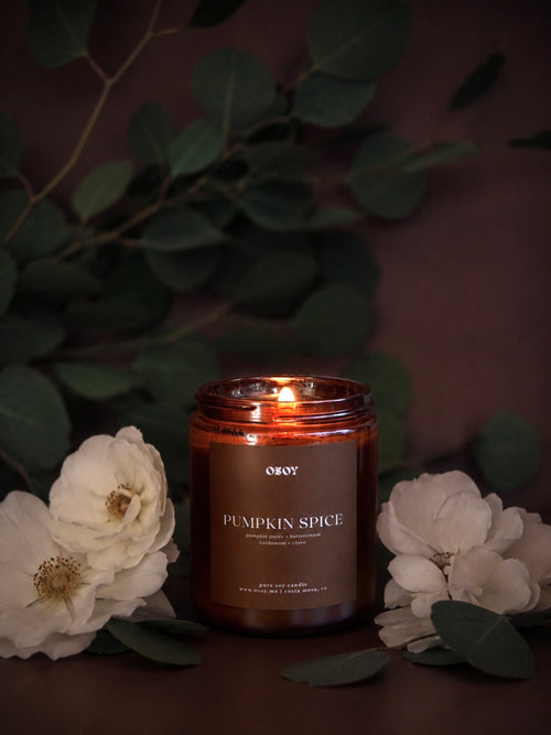 Pumpkin Spice Soy Candles (7-12oz)