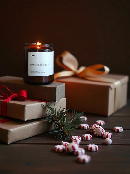 Vintage Christmas- Soy Candles (7oz & 12oz)