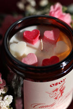 Load image into Gallery viewer, Candy Heart Candle- 7oz Soy Candle
