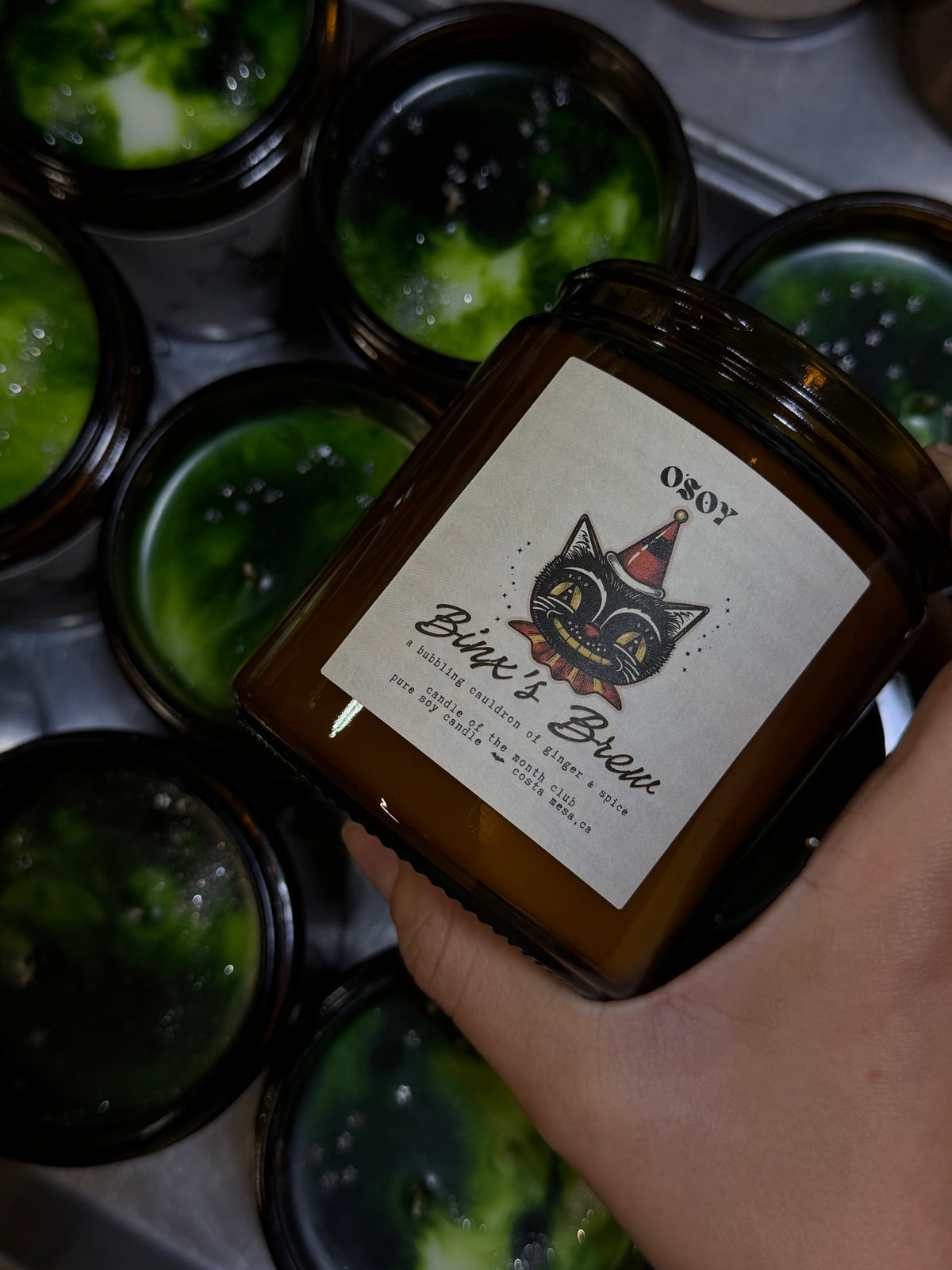 October Candle of the Month Extras (12oz Soy Candle)