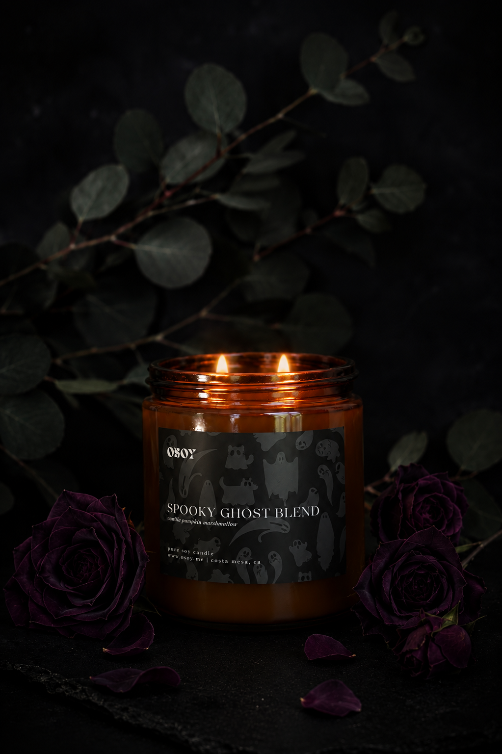 Spooky Ghost Blend Soy Candles (7-12oz)
