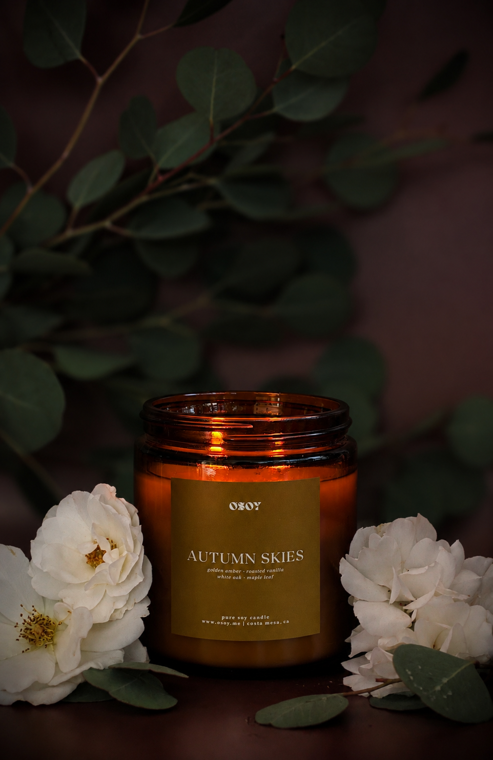 Autumn Skies Soy Candles (7-12oz)
