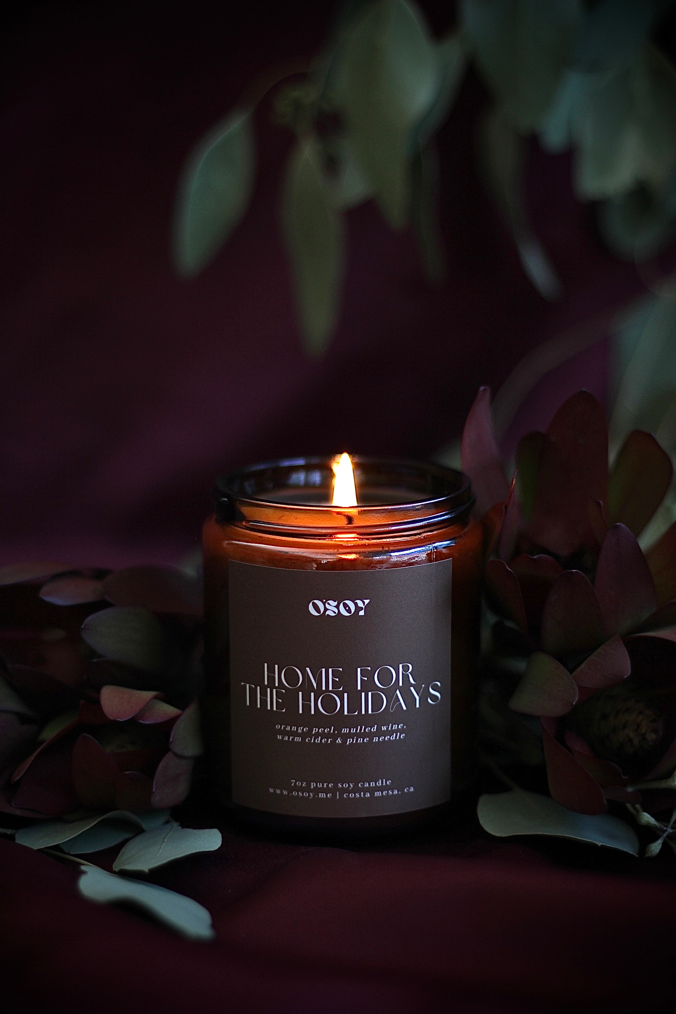 Home for the Holidays- 7oz Soy Candle