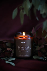 Home for the Holidays- 7oz Soy Candle