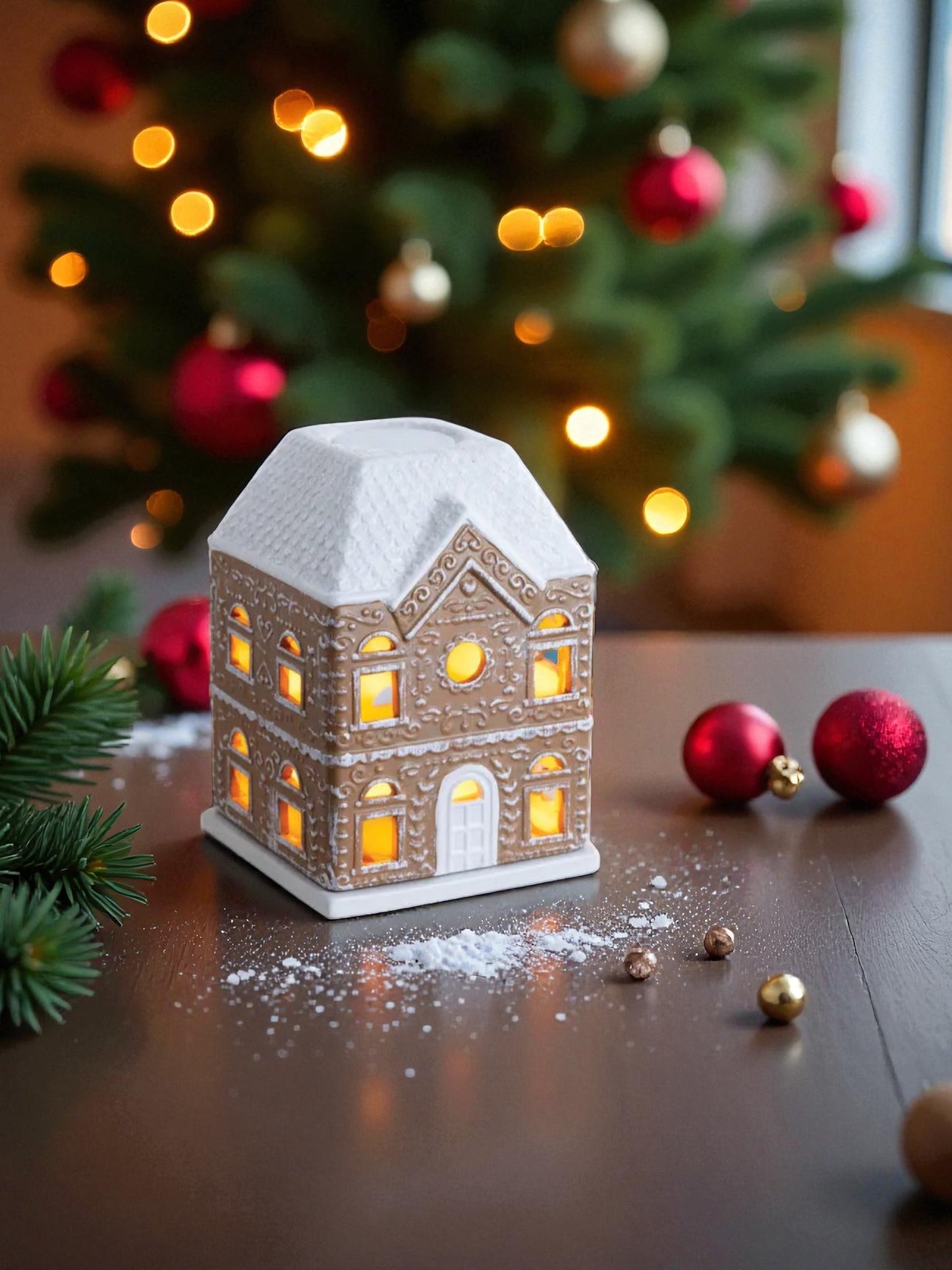 Gingerbread House Canopy Wax Melt Warmer