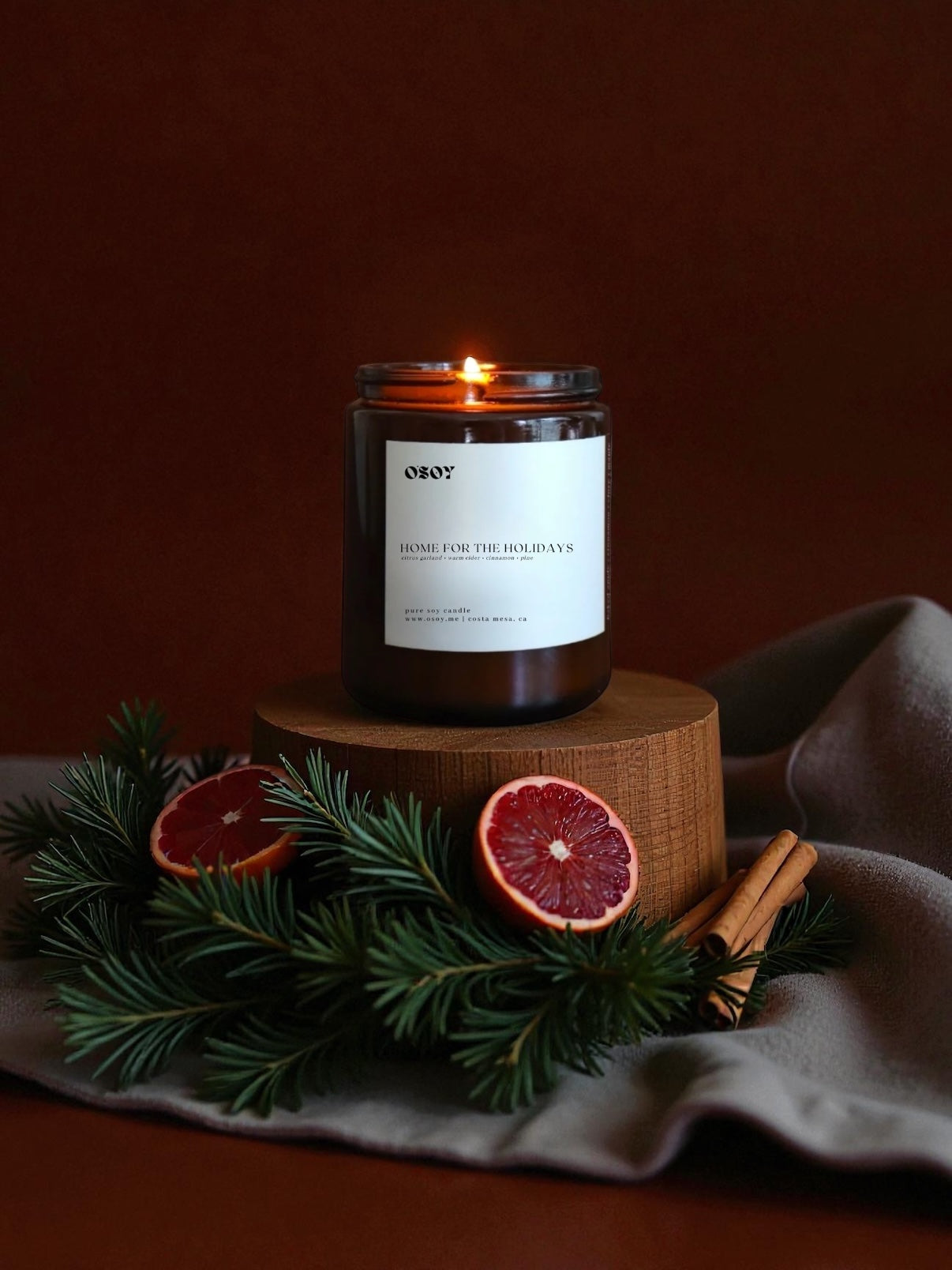 Home for the Holidays- Soy Candles (7oz & 12oz)