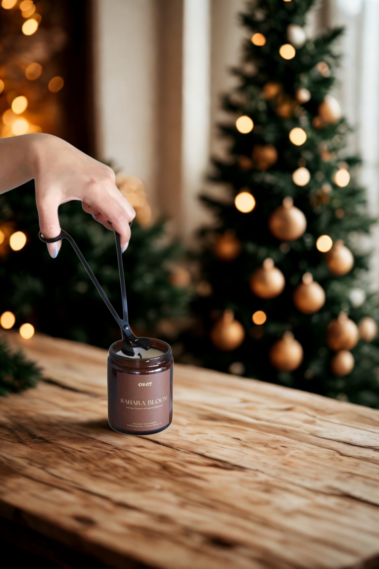 The Essential Wick Trimmer- Matte Black