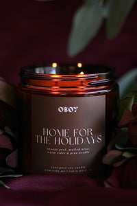 Home for the Holidays- Large 14oz Soy Candle