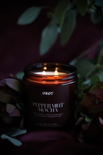 Load image into Gallery viewer, Peppermint Mocha- Large 14oz Soy Candle

