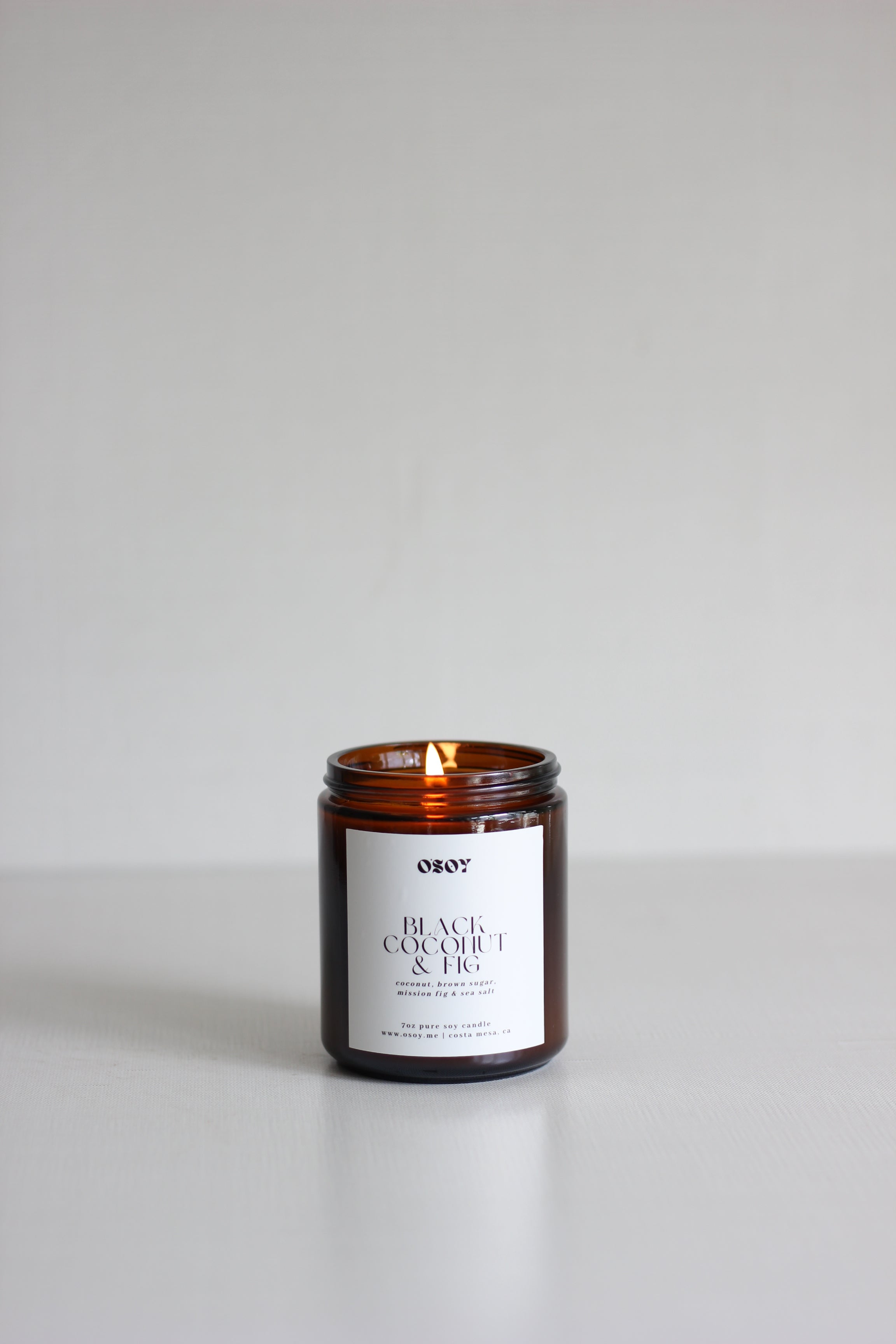 Black Coconut & Fig- 7oz Soy Candle