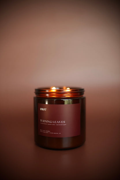 Turning Leaves- Soy Candles (7oz & 12oz)