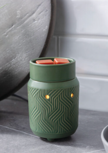 Wax Melt Warmer: Jade Midsize Illumination Warmer