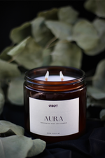 Load image into Gallery viewer, Aura- 7oz &amp; 14oz Unscented Soy Candles
