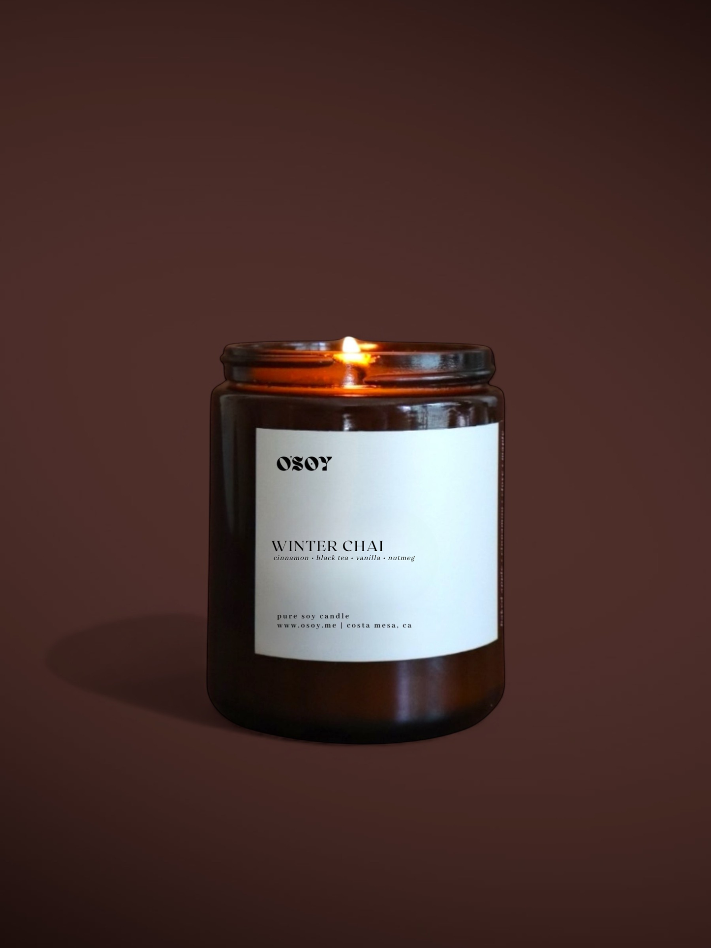 Winter Chai- Soy Candles (7oz & 12oz)