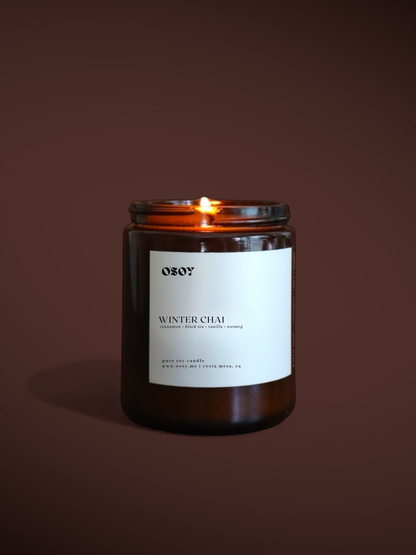 Winter Chai- Soy Candles (7oz & 12oz)