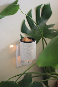 Wax Melt Warmer: Arch Deco Silicone Dish