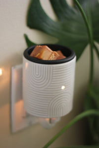 Wax Melt Warmer: Arch Deco Silicone Dish