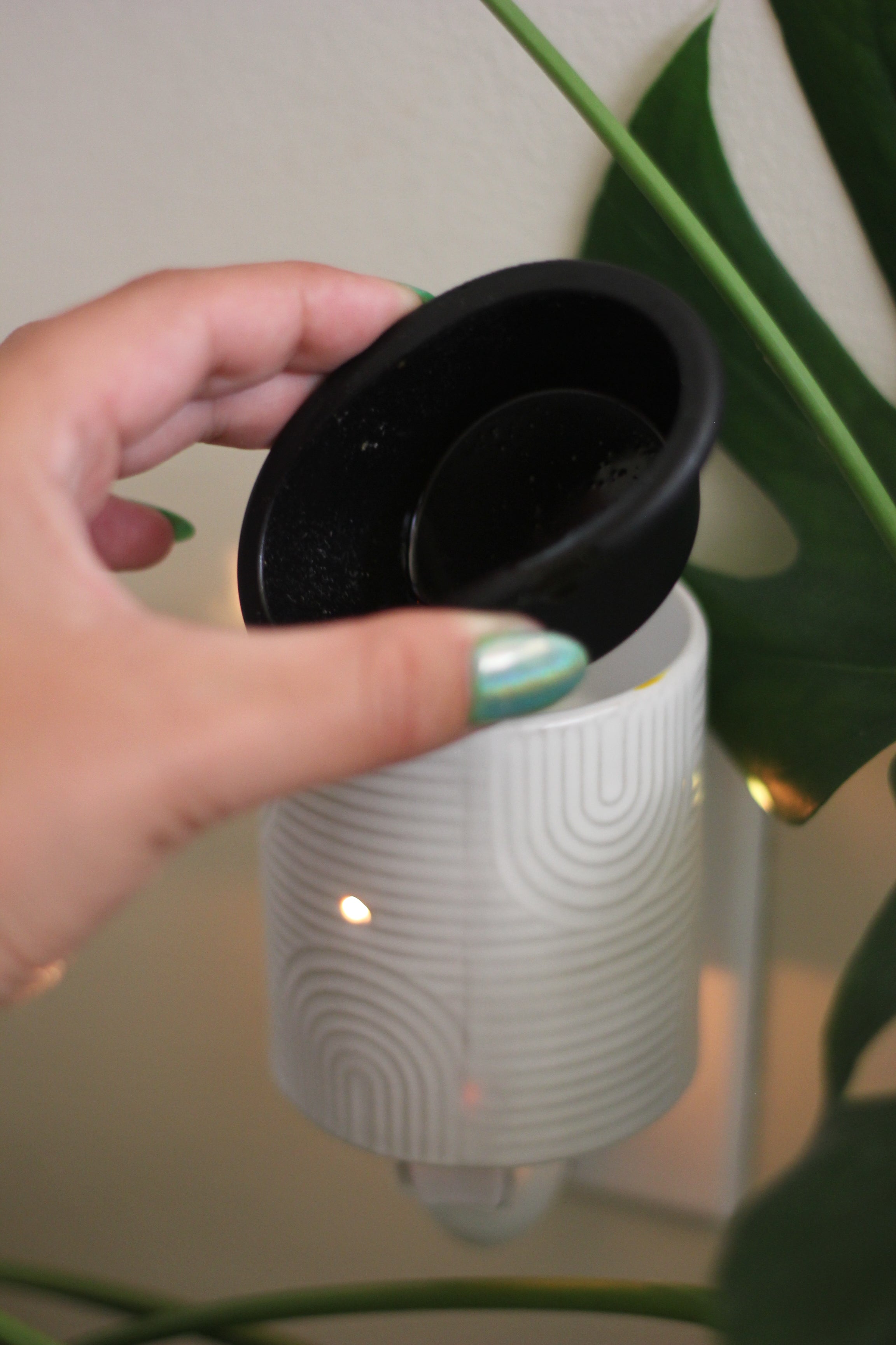Wax Melt Warmer: Arch Deco Silicone Dish